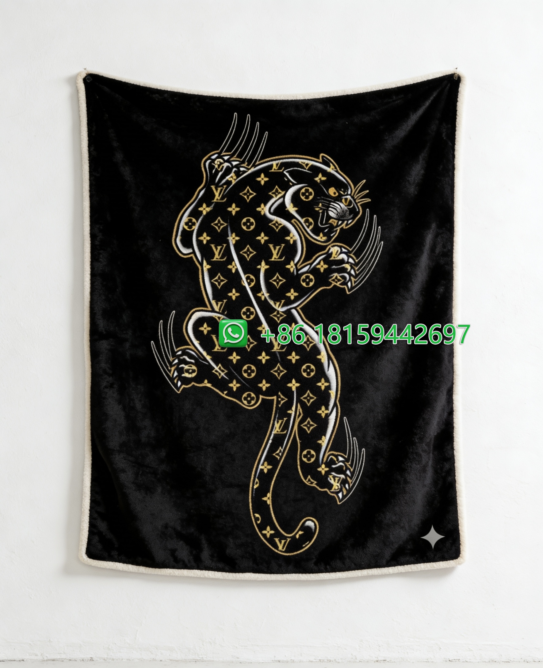 Louis Vuitton Throw Blankets